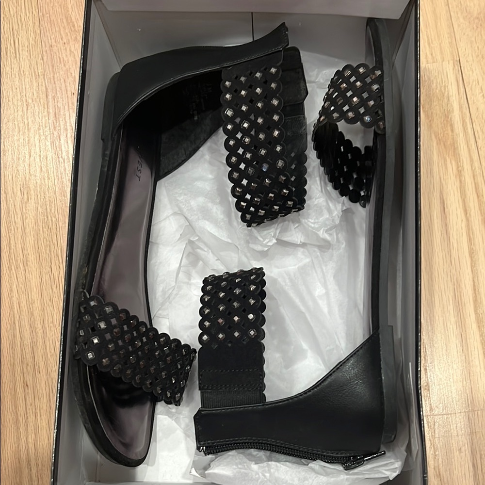 Nine West jeweled sandals